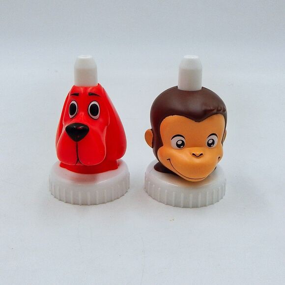 Good 2 Grow Juice Toppers Lot Of 14 Disney Princesses TMNT Paw Patrol Clifford - Picture 8 of 10